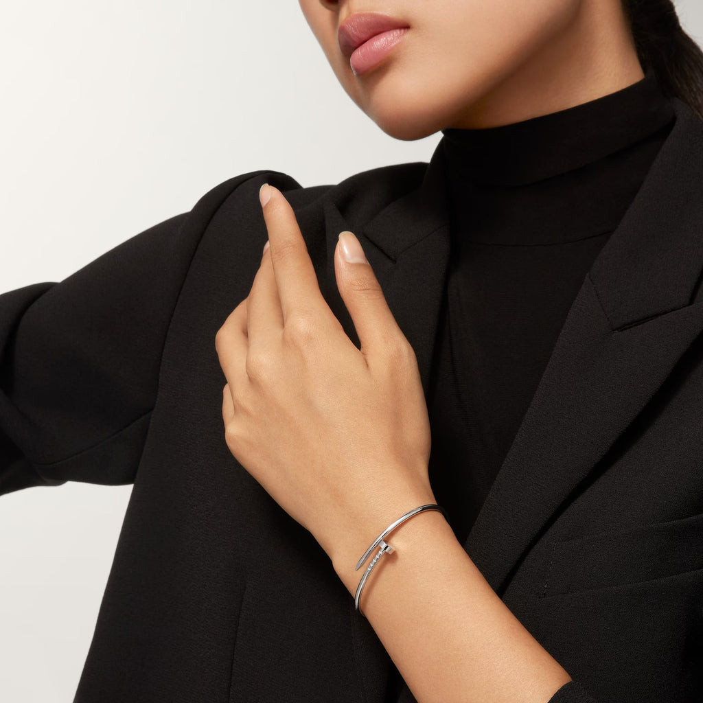 [Camiery] CT JUSTE BRACELET 2.5MM WHITE GOLD