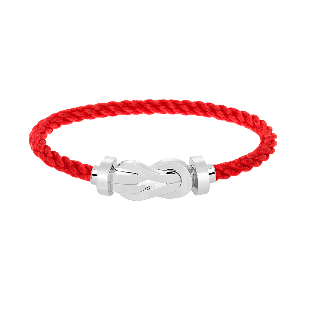 [Camiery]CHANCE LARGE 8 FIGURE BUCKLE NO DIAMOND BRACELET SILVER