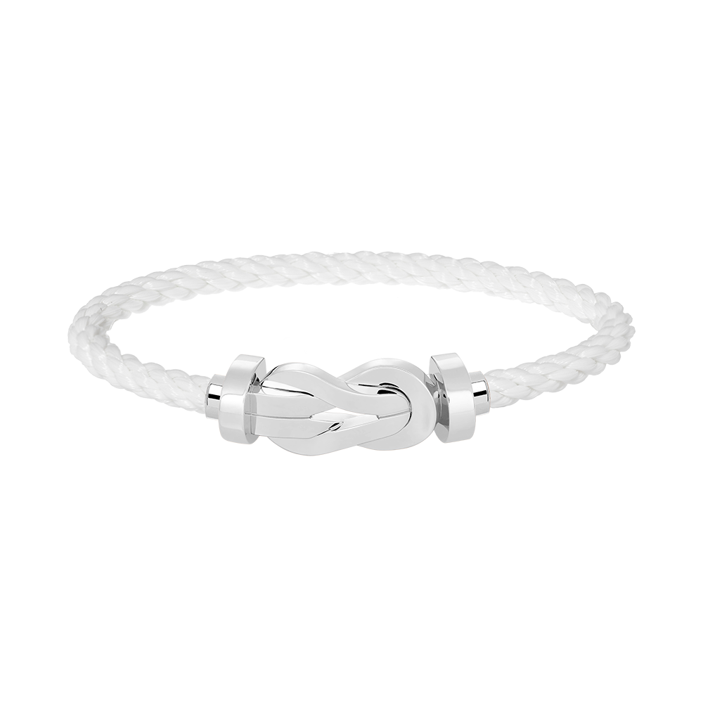 [Camiery]CHANCE LARGE 8 FIGURE BUCKLE NO DIAMOND BRACELET SILVER