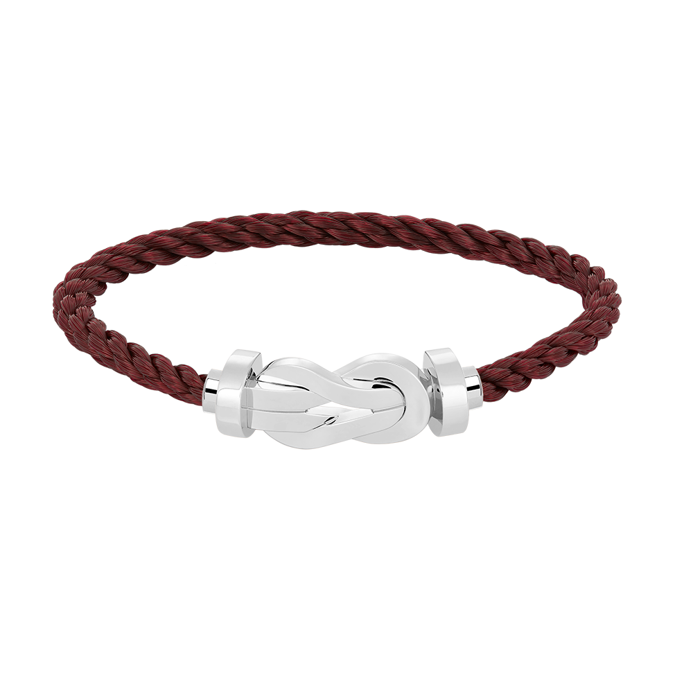 [Camiery]CHANCE LARGE 8 FIGURE BUCKLE NO DIAMOND BRACELET SILVER
