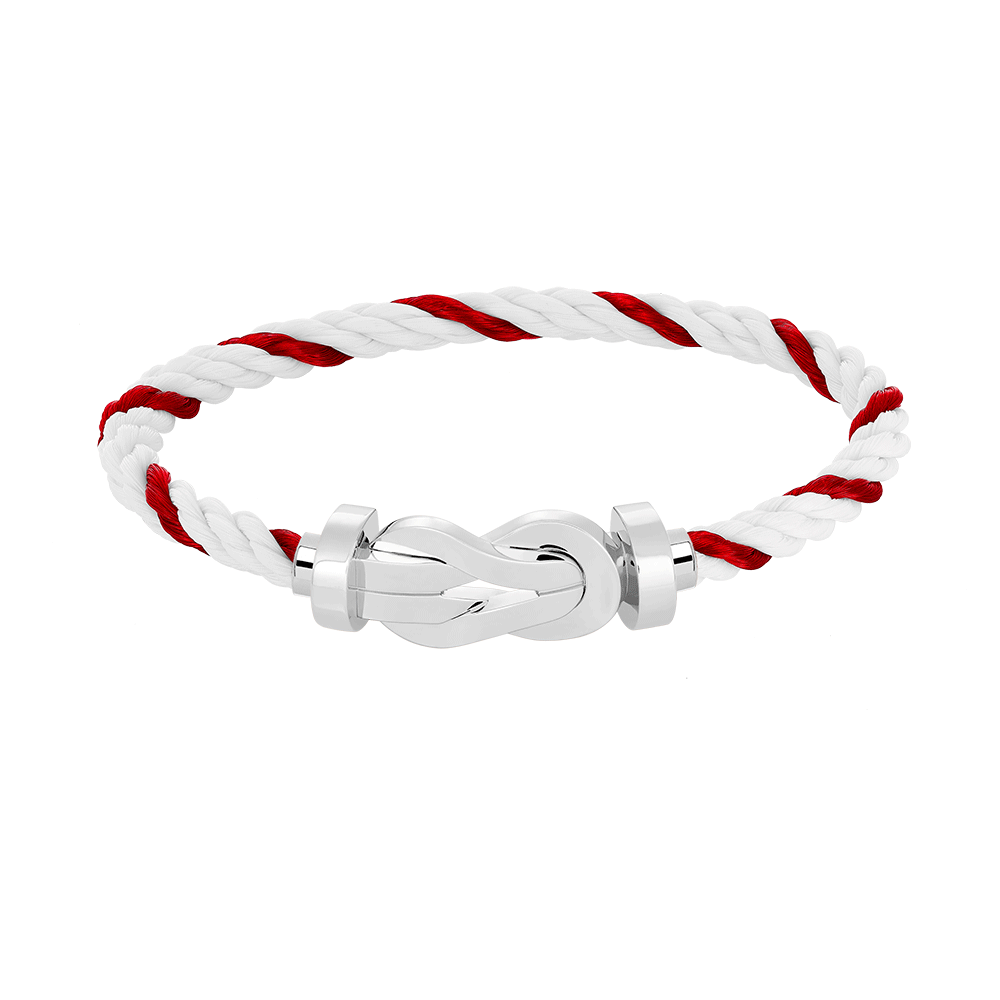 [Camiery]CHANCE LARGE 8 FIGURE BUCKLE NO DIAMOND BRACELET SILVER