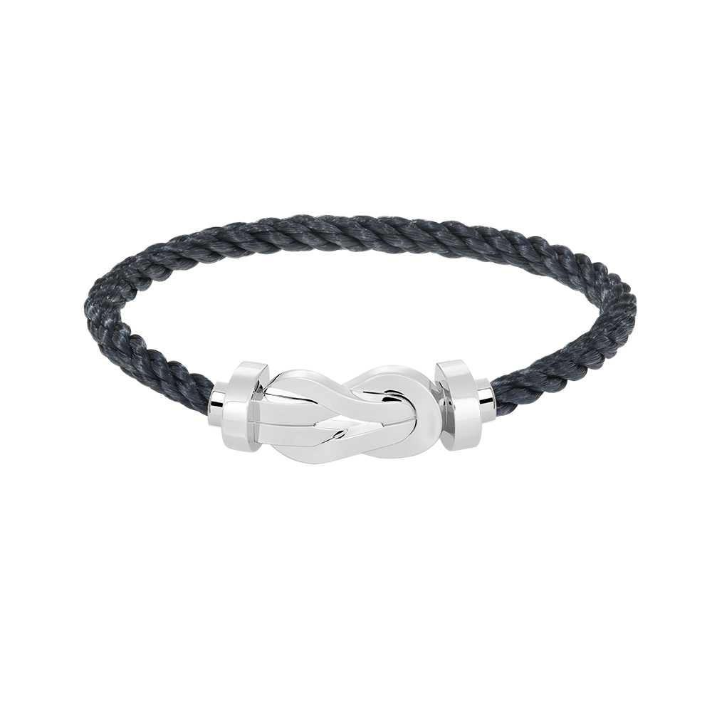 [Camiery]CHANCE LARGE 8 FIGURE BUCKLE NO DIAMOND BRACELET SILVER