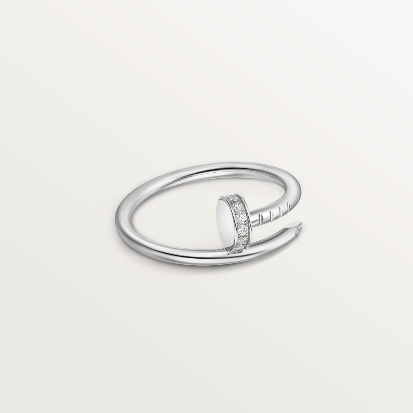 [Camiery] JUSTE 1.8MM HALF DIAMOND RING