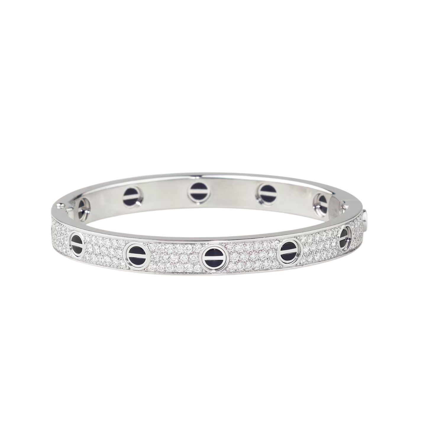 [Camiery] LOVE BRACELET 6.1MM DIAMOND-PAVED CERAMIC