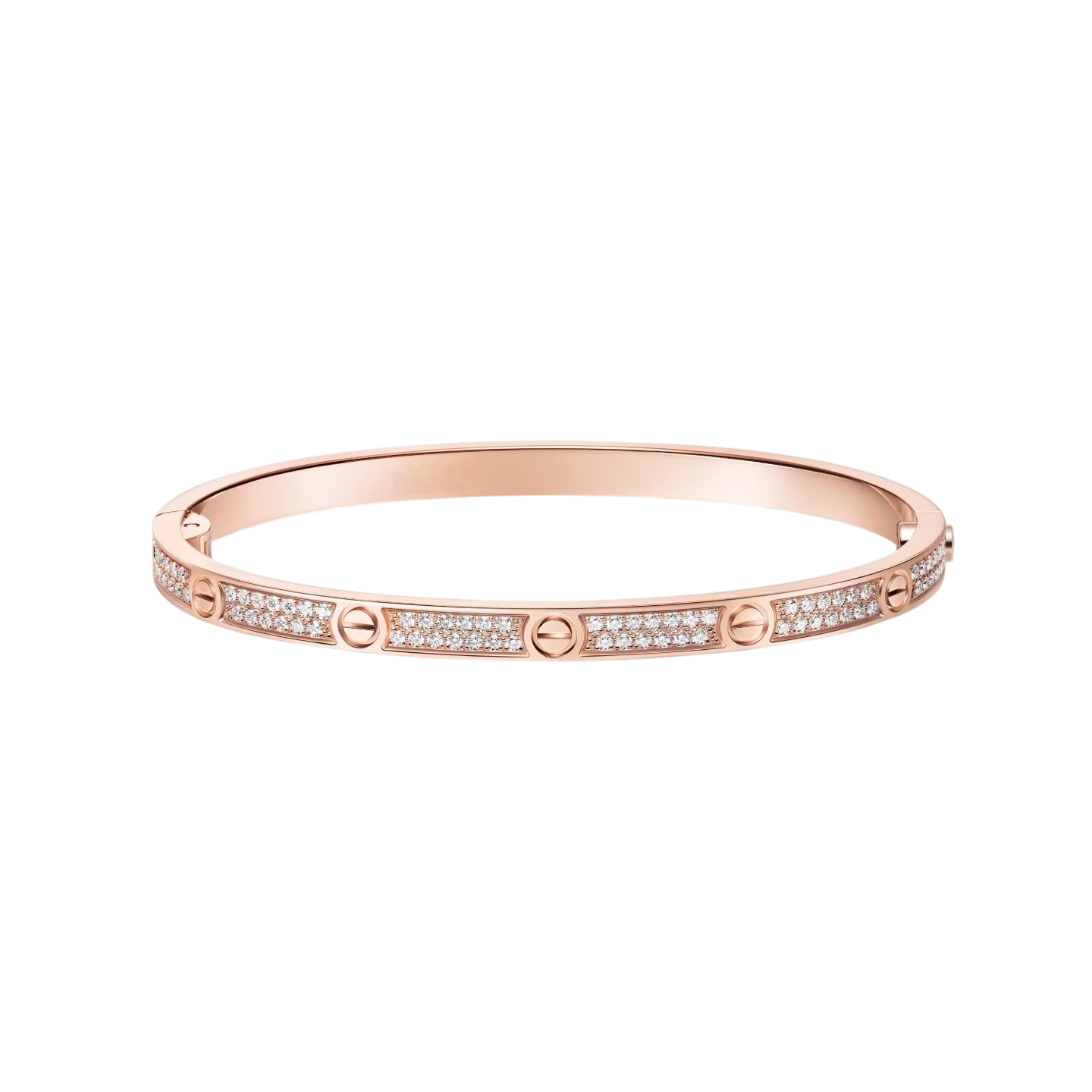 [Camiery] LOVE BRACELET 3.65MM DIAMOND-PAVED