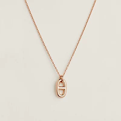 [CLOVER JEWELRY]HM PIG NOSE NECKLACE