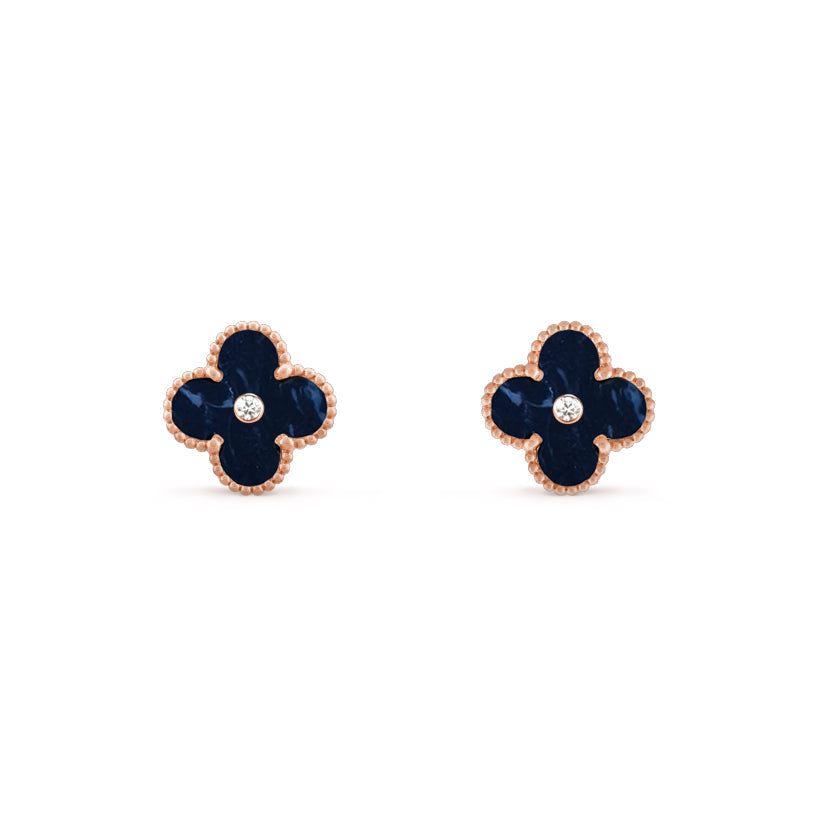 [Camiery]CLOVER  15MM DIAMOND EARRINGS COLLECTION