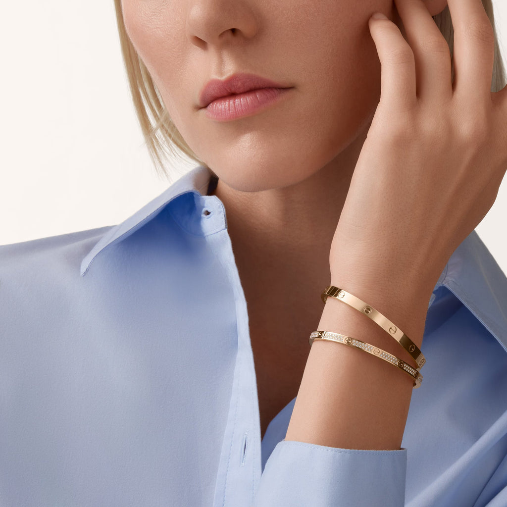 [Camiery] CT LOVE BRACELET 3.65MM FULL DIAMOND ROSE GOLD