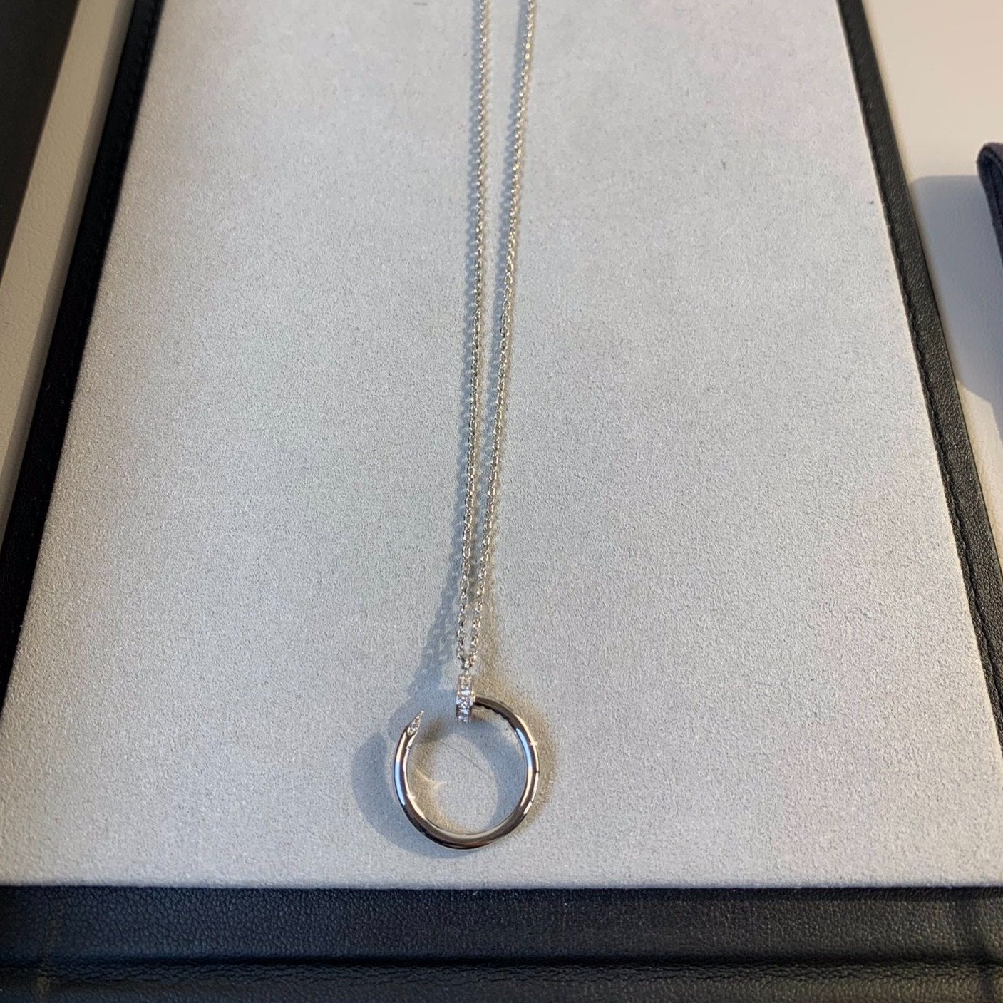 [CLOVER JEWELRY]JUSTE NECKLACE SILVER