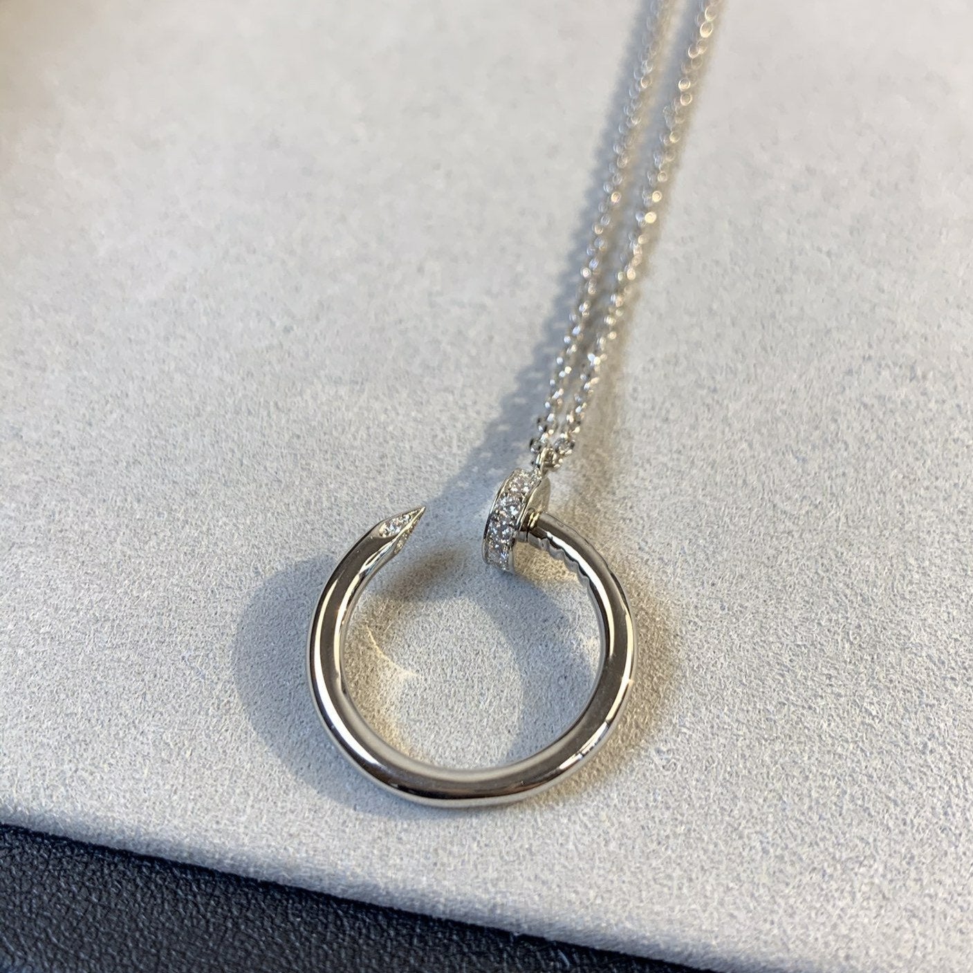 [CLOVER JEWELRY]JUSTE NECKLACE SILVER