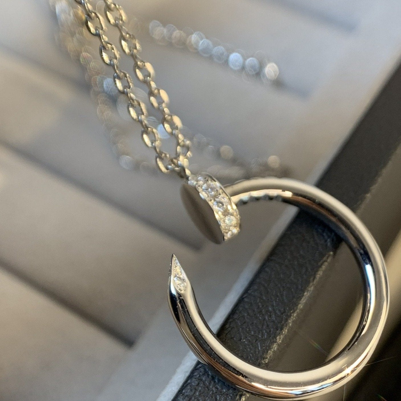 [CLOVER JEWELRY]JUSTE NECKLACE SILVER