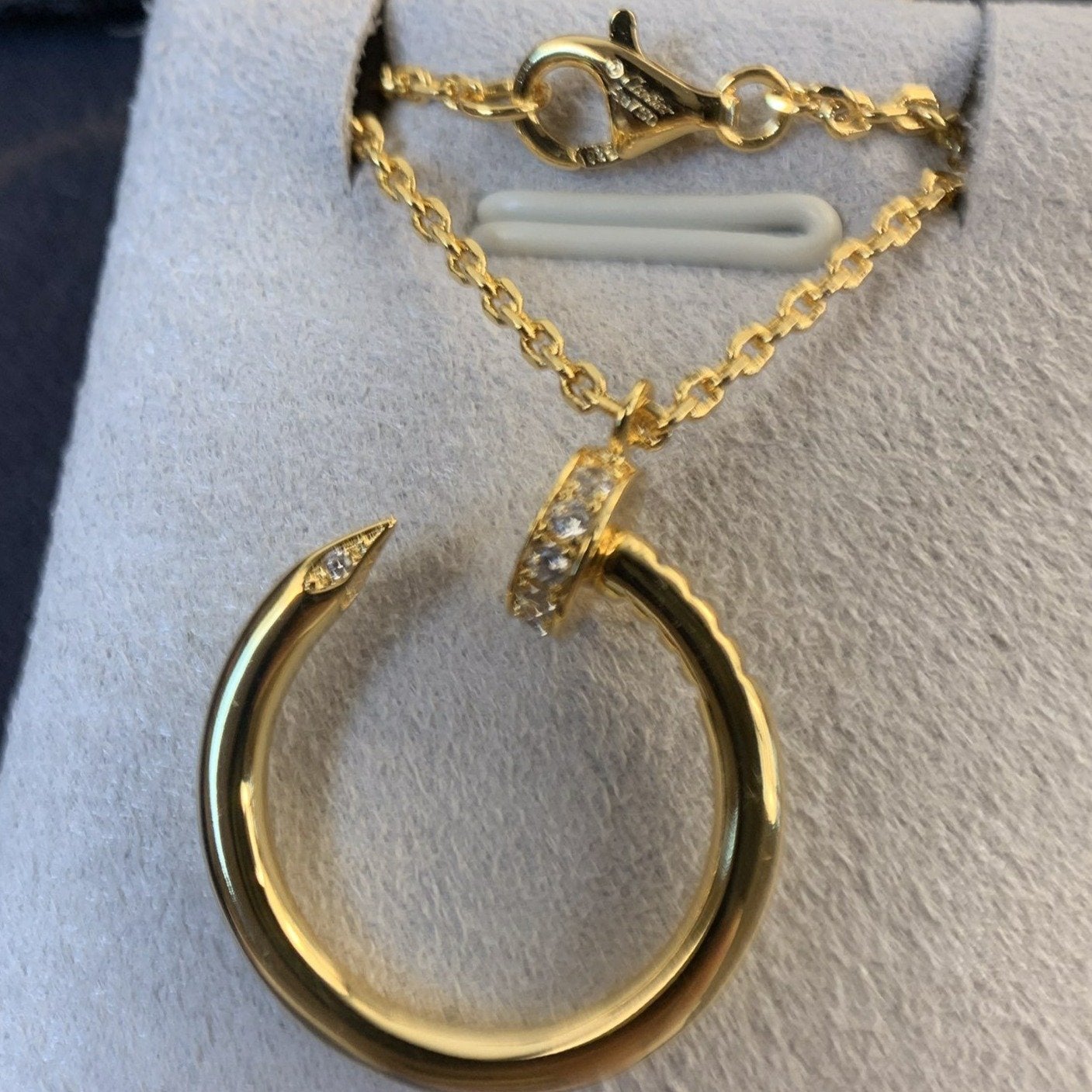 [CLOVER JEWELRY]JUSTE NECKLACE GOLD