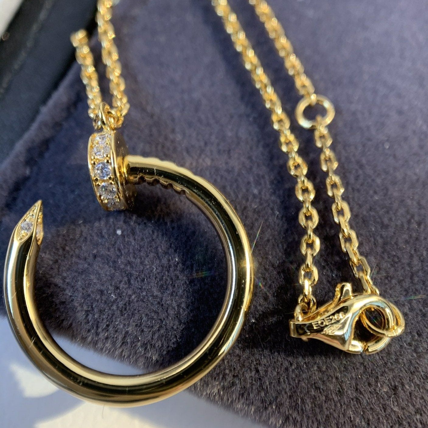 [CLOVER JEWELRY]JUSTE NECKLACE GOLD