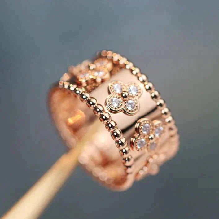 [Camiery]CLOVER KALEIDOSCOPE RING 10MM