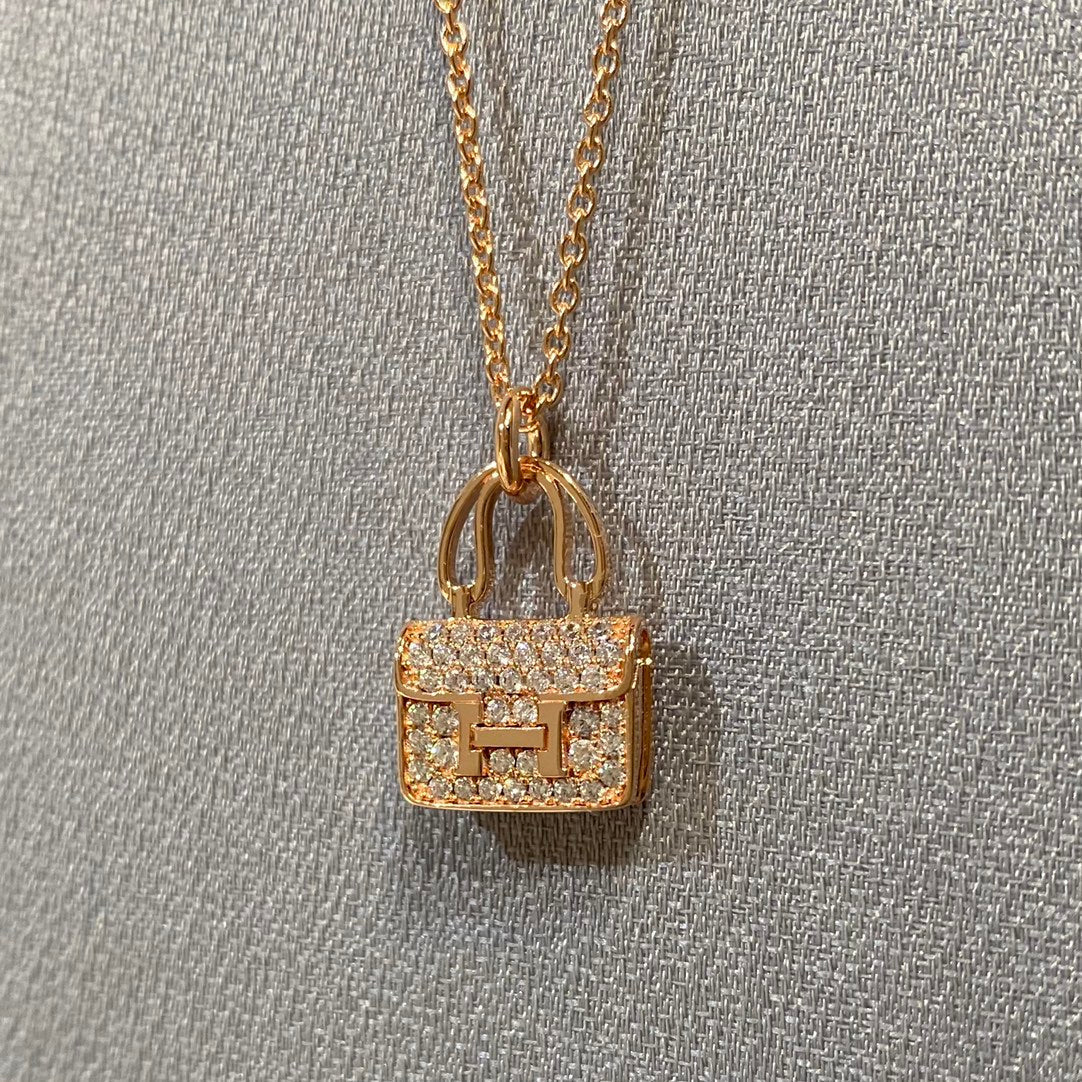 [Camiery]CONSTANCE PEDANT DIAMOND NECKLACE