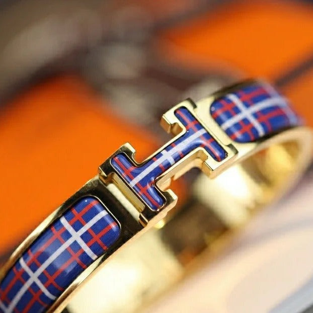 [Camiery]H TARTAN BRACELET 12MM
