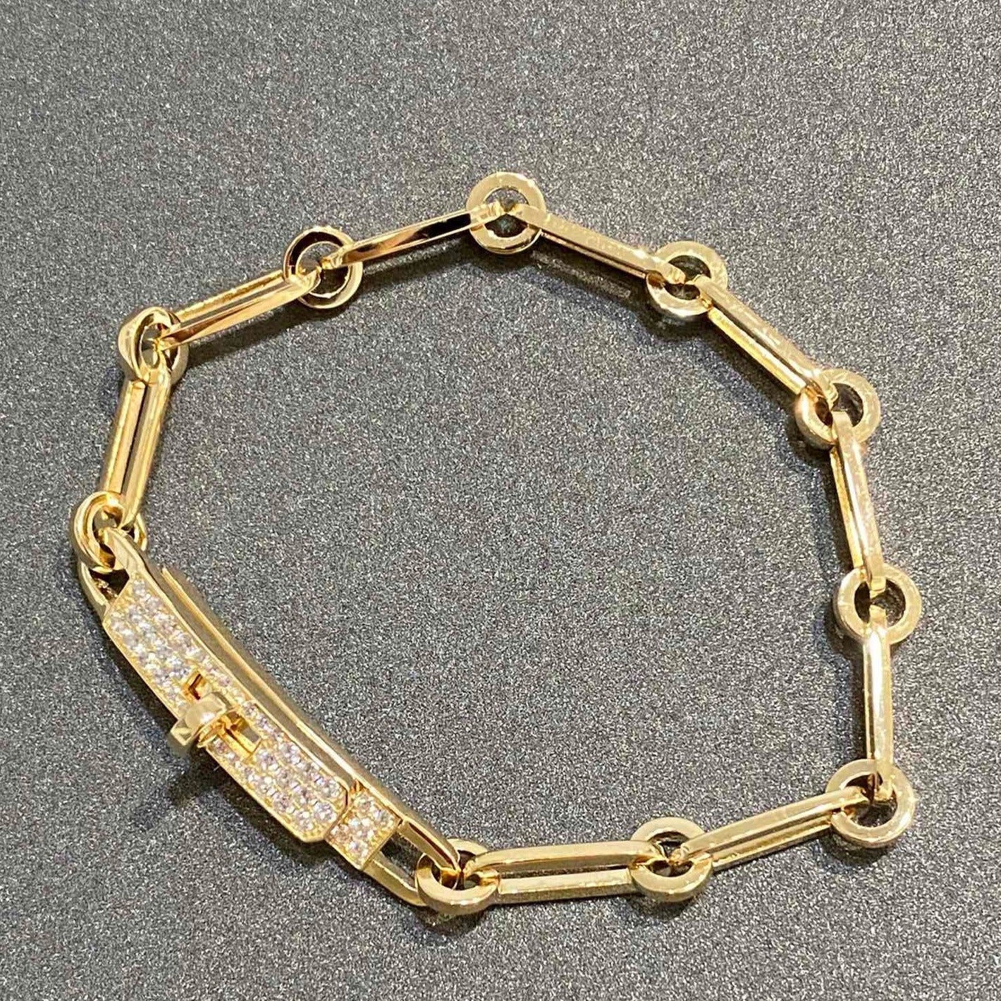 [Camiery]CHAINE BRACELET SMALL MODEL DIAMOND