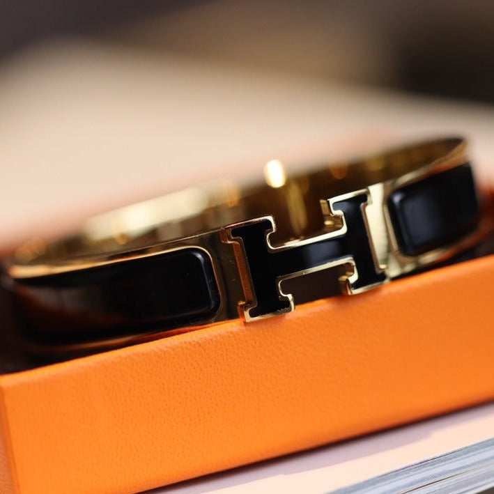 [Camiery]H BRACELET 12MM GOLD