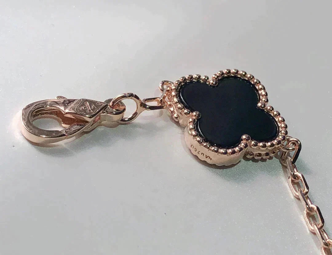 [Camiery]CLOVER 5 MOTIFS MULTICOLOR BRACELET