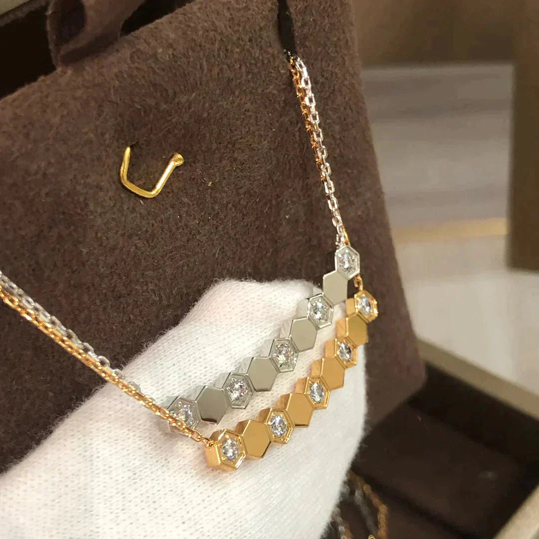[CLOVER JEWELRY]BEE LOVE NECKLACE DIAMOND
