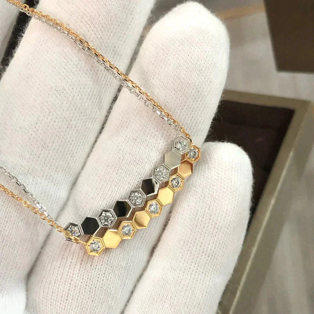 [CLOVER JEWELRY]BEE LOVE NECKLACE DIAMOND