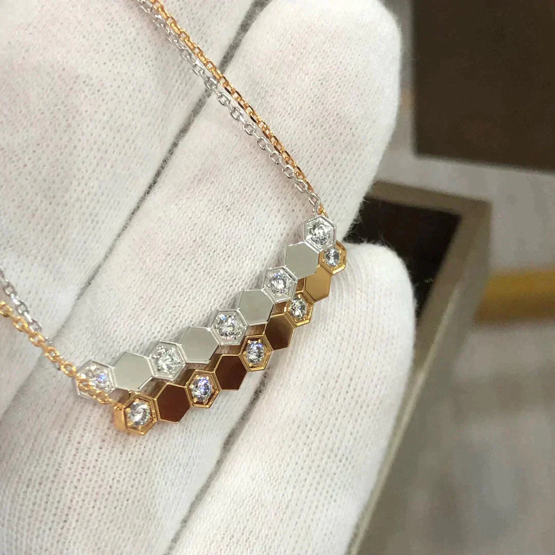 [CLOVER JEWELRY]BEE LOVE NECKLACE DIAMOND