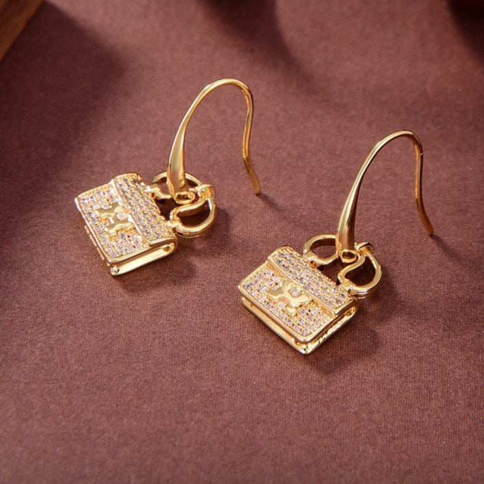 [CLOVER JEWELRY]KELLY DIAMOND EARRINGS