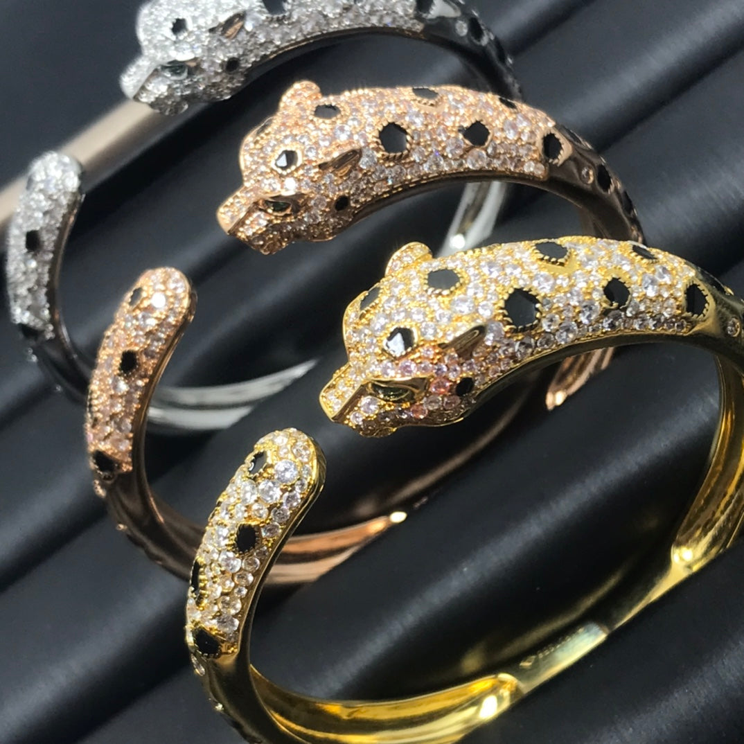 [Camiery] PANTHERE BIG BRACELET DIAMONDS