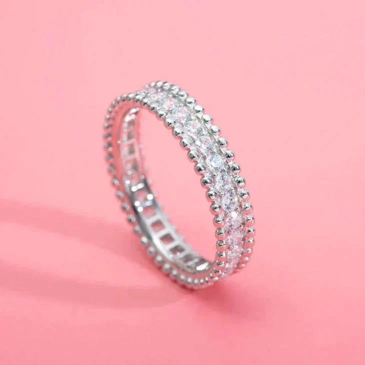 [Camiery]PERLEE DIAMOND SILVER RING