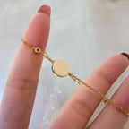 [CLOVER JEWELRY]SUN PEDANT CARNELIAN BRACELET