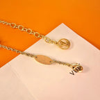 [CLOVER JEWELRY]LOGO STAR MOTIF GOLD BRACELET