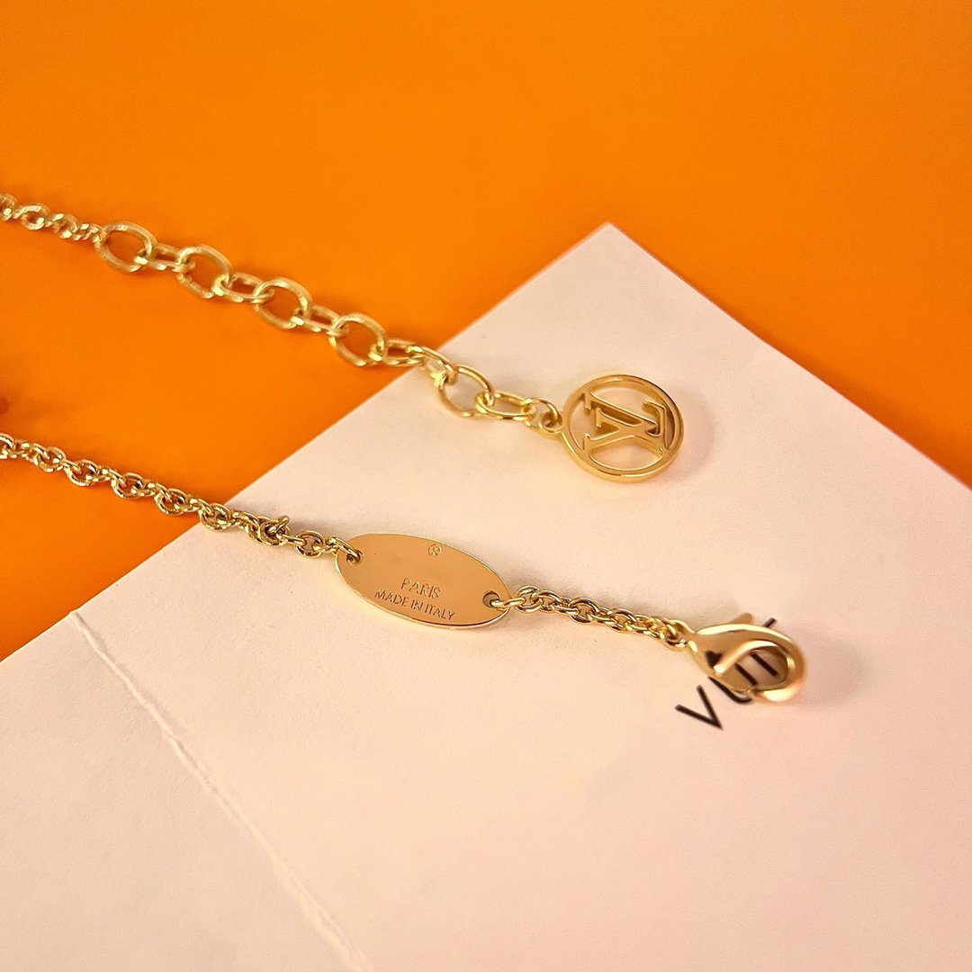 [CLOVER JEWELRY]LOGO STAR MOTIF GOLD BRACELET