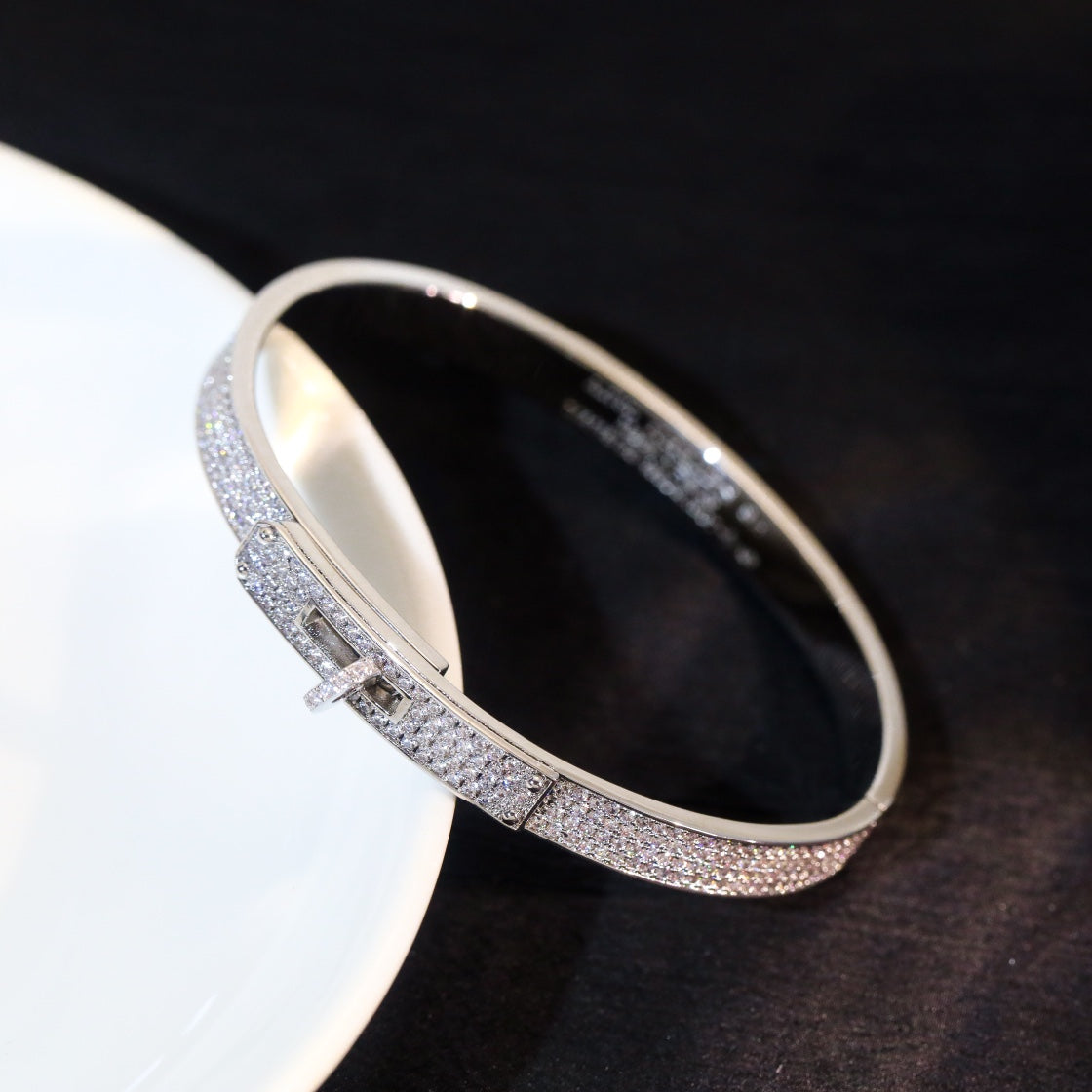 [Camiery]KELLY BRACELET DIAMOND PAVED