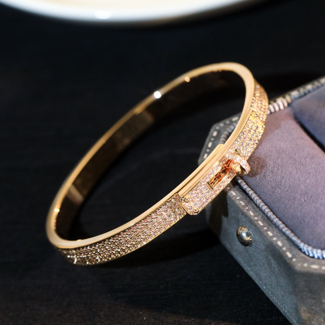 [Camiery]KELLY BRACELET DIAMOND PAVED