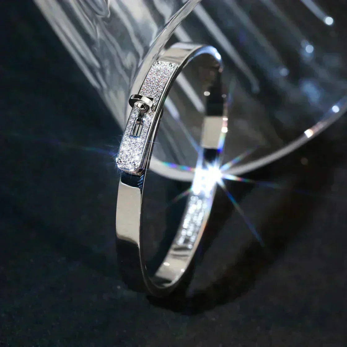 [Camiery]KELLY SILVER DIAMOND BRACELET