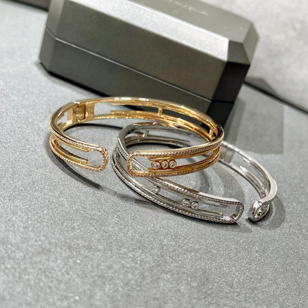 [Camiery]MOVE 10TH PAVED DIAMOND BRACELET