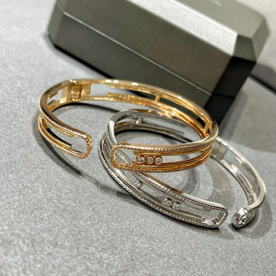 [Camiery]MOVE 10TH PAVED DIAMOND BRACELET