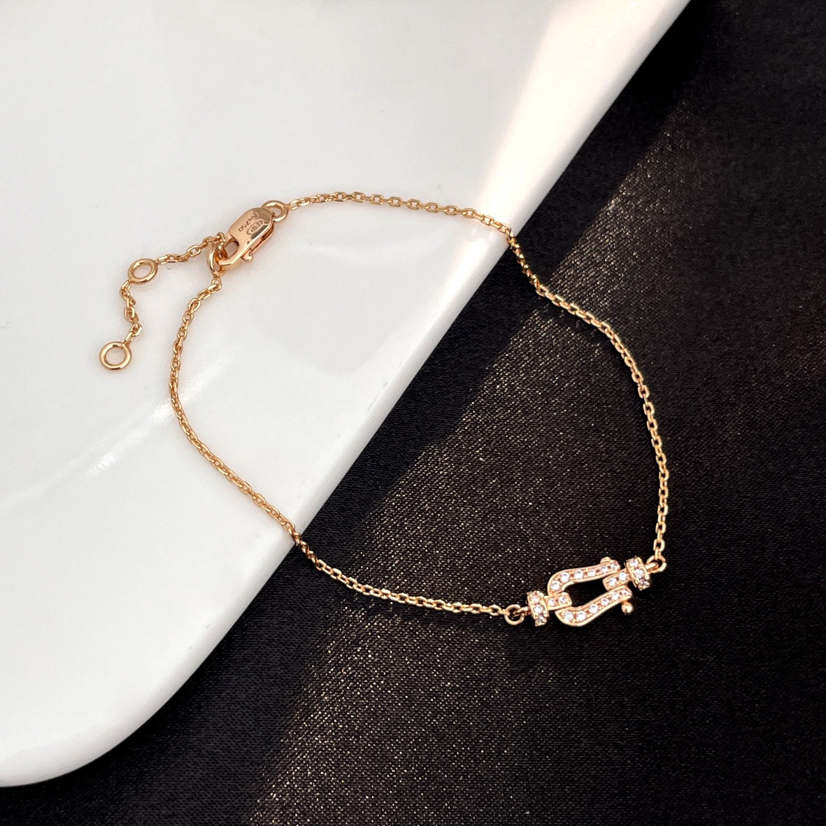 [CLOVER JEWELRY]FORCE 10 SMALL CHAIN BRACELET