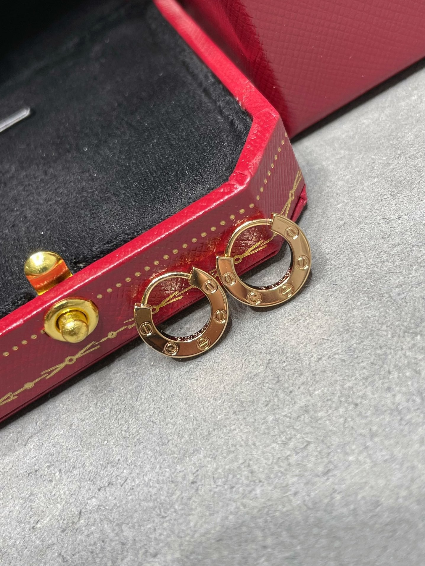 [CLOVER JEWELRY]LOVE MINI EARRINGS