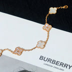 [CLOVER JEWELRY]CLOVER WHITE PEARL MOP 5 MOTIF BRACELET COLLECTION