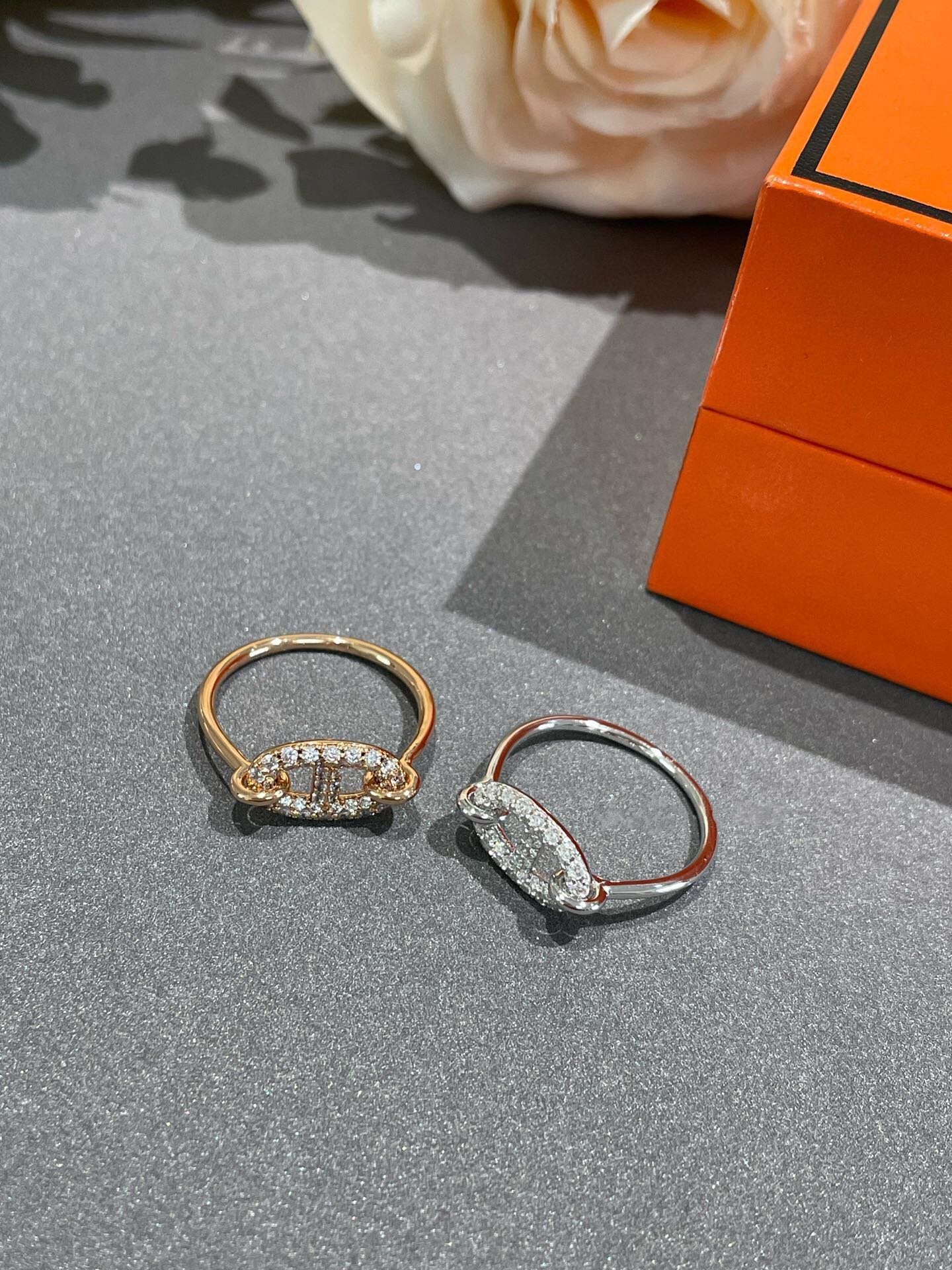 [CLOVER JEWELRY]RONDE SMALL DIAMOND RING