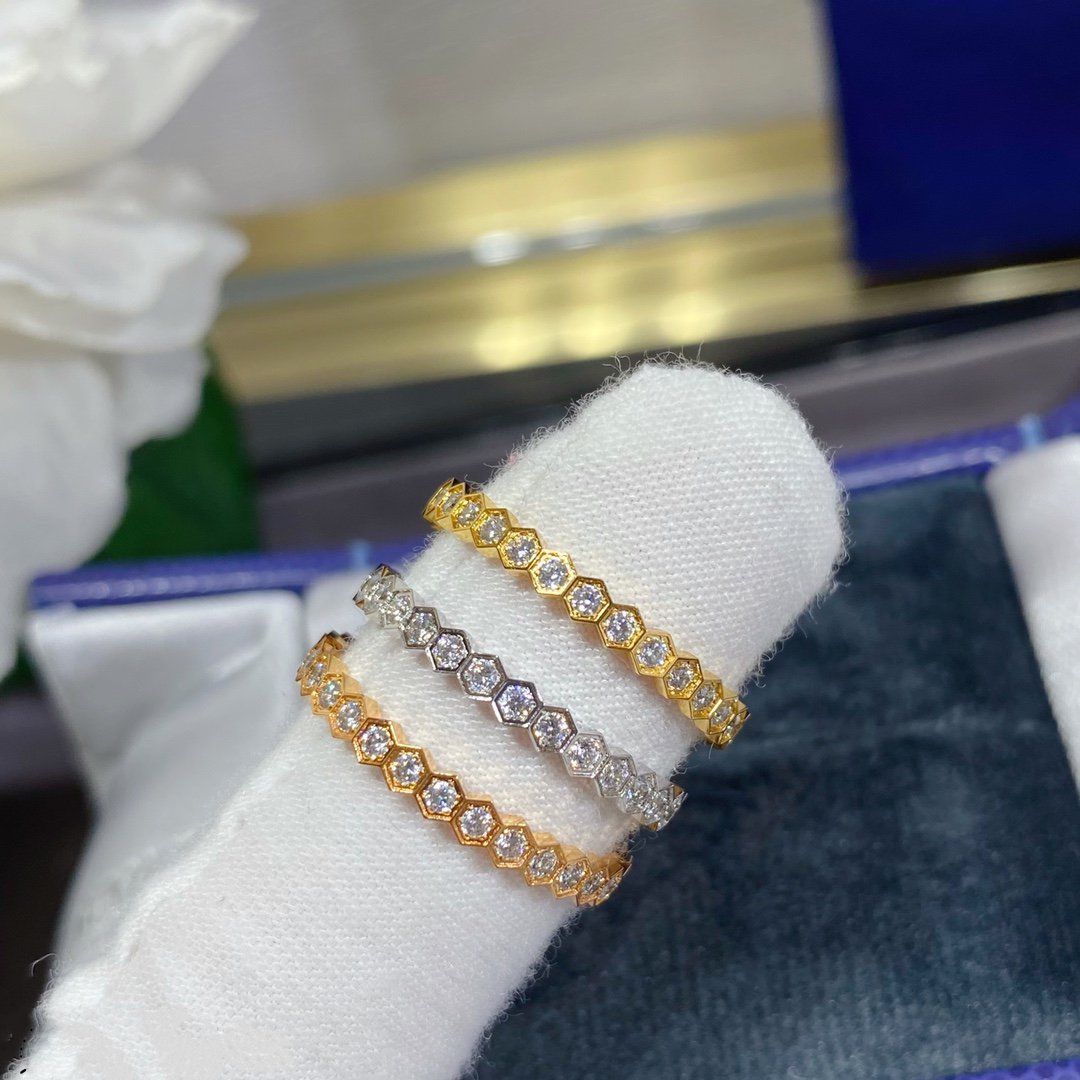 [Camiery]BEE LOVE DIAMOND PAVED SMALL RING