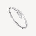 [Camiery] SNAKE-SHAPED BRACELET (WHITE GOLD)