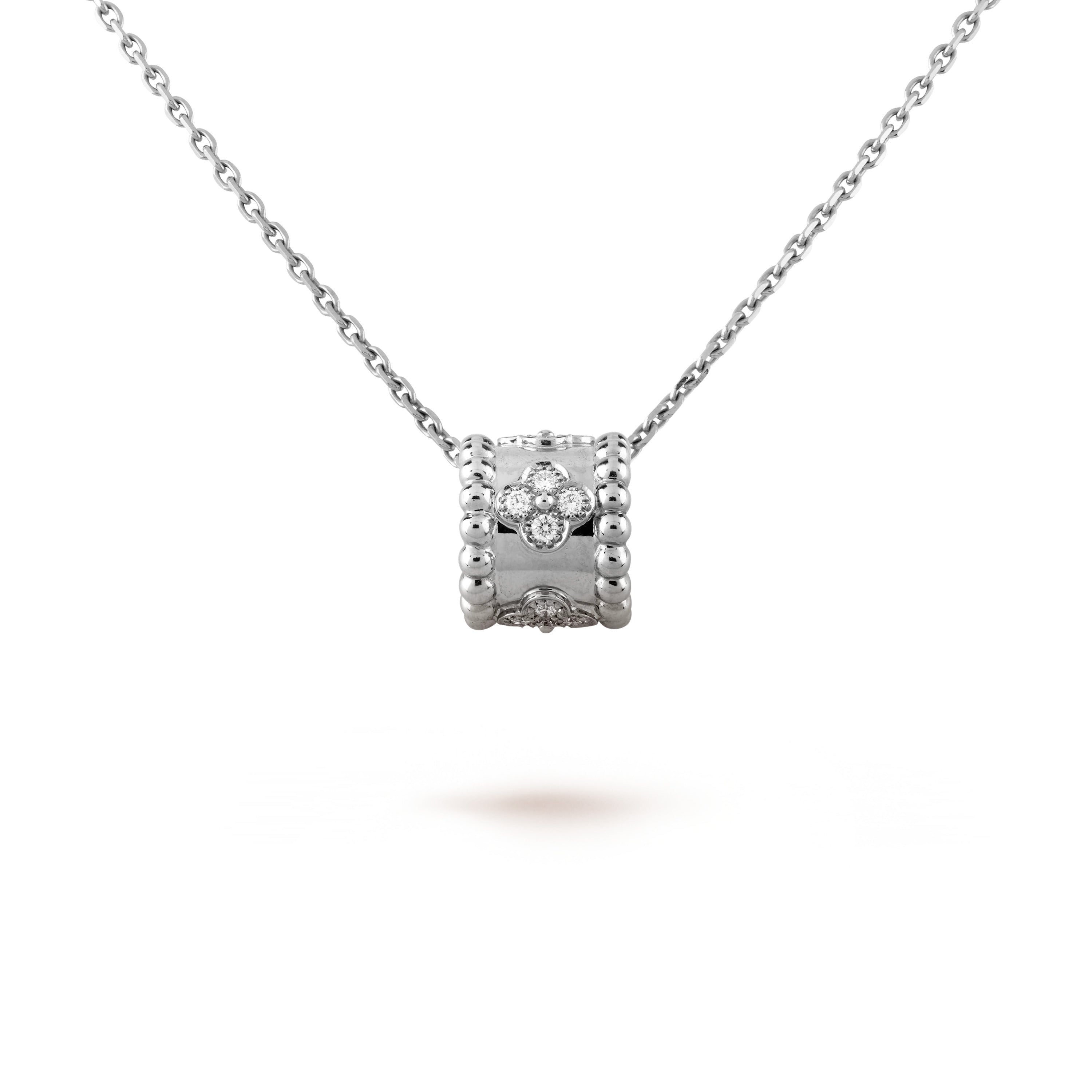 [Camiery]PERLEE PEDANT SIVLER DIAMOND NECKLACE