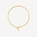 [Camiery] SNAKE-SHAPED Necklace (GOLD)