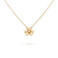 [Camiery] CLOVER  NECKLACE GOLD