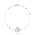 [Camiery] VA CLOVER DIAMOND WHITE GOLD NECKLACE