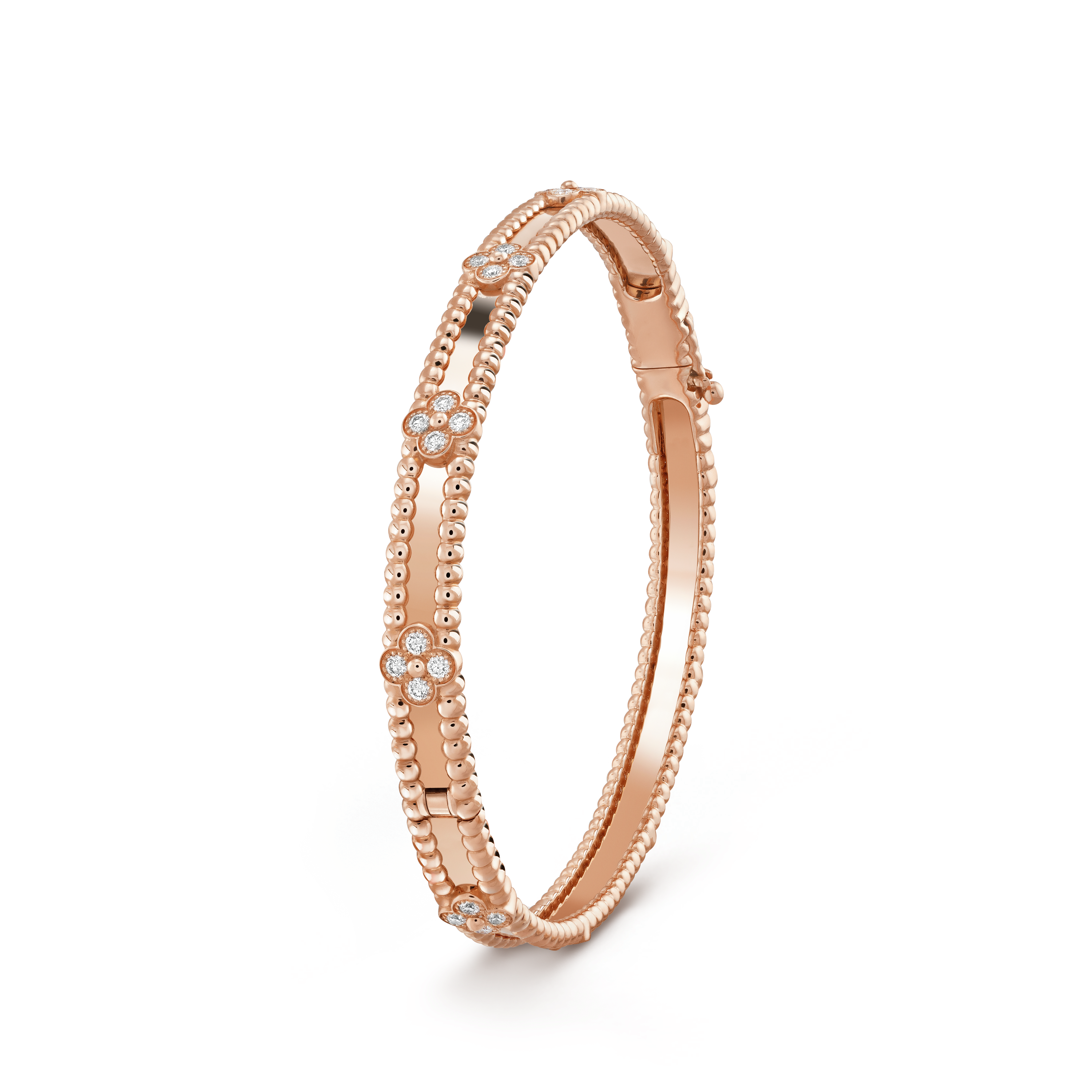 [Camiery]CLOVER BRACELET 4MM DIAMONDS