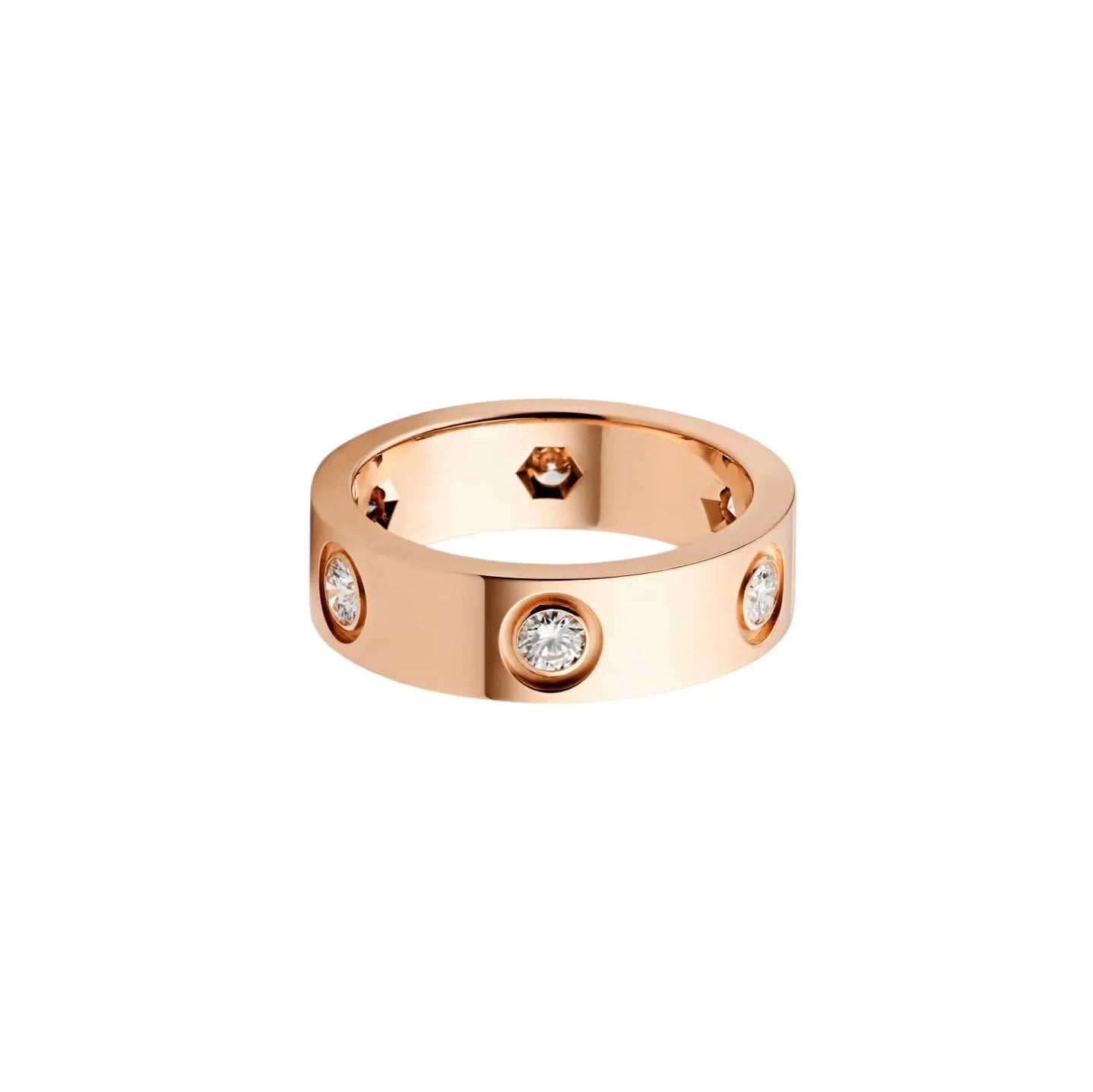 [Camiery] LOVE 5.5MM 6 DIAMOND RING