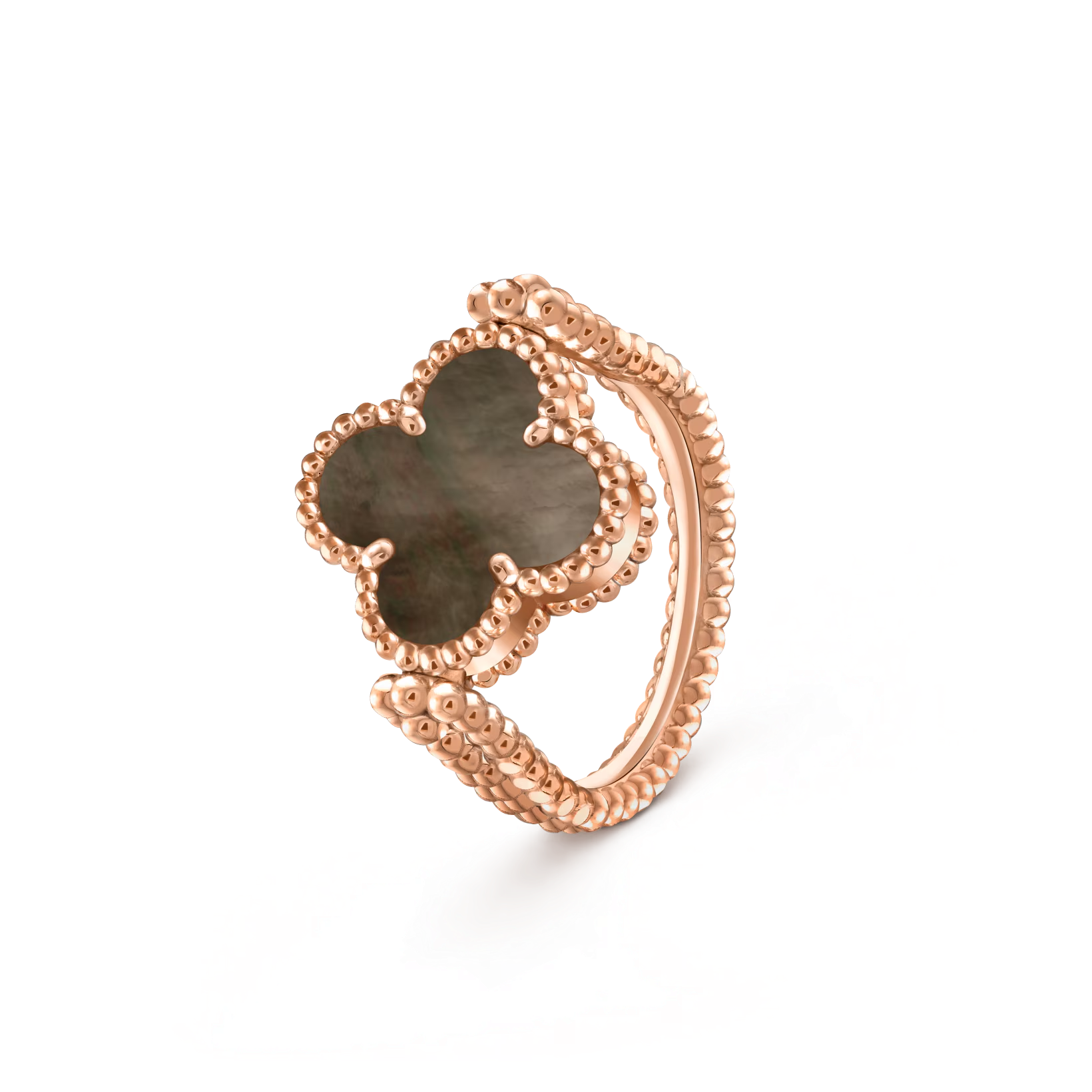 [Camiery]CLOVER RIVERSIBLE RING ROSE GOLD COLLECTION